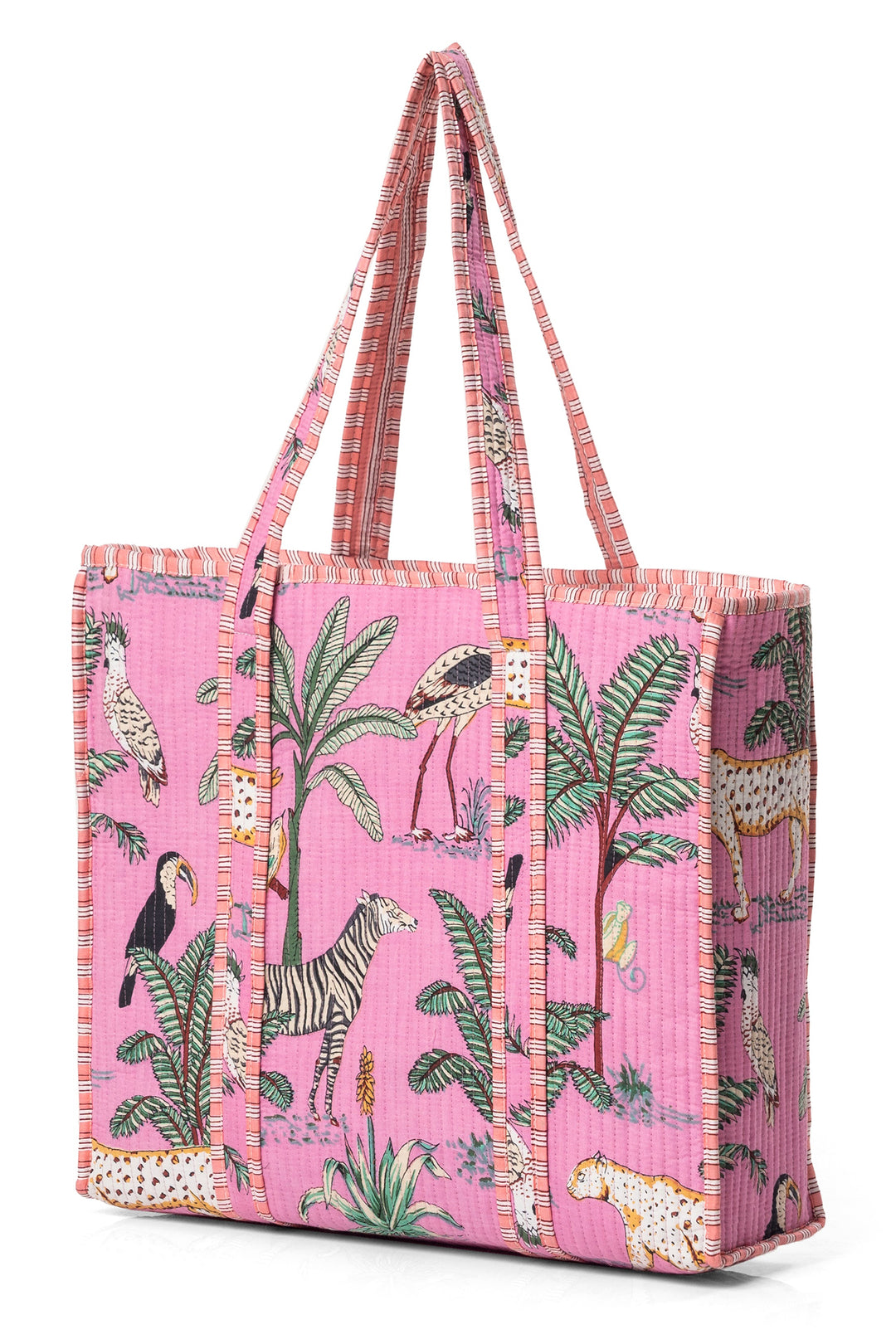 Conscious Yoga Collective CYC The Ultimate Jungle Tote Pink - Experience Boutique