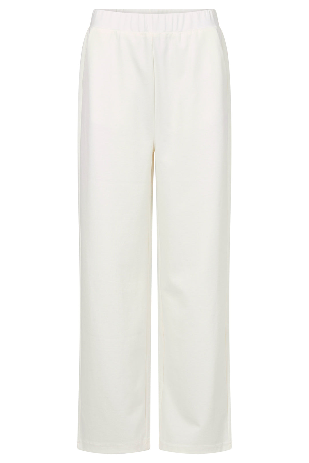 Cream Clothing CRAnett Marshmallow White Wide Leg Trousers 10612047 114300 - Experience Boutique