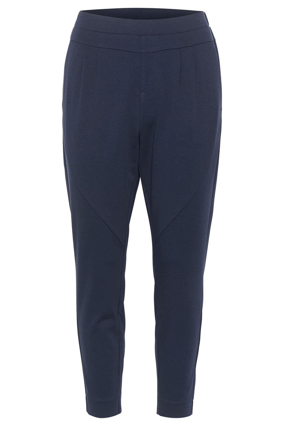 Cream Clothing CRAnett Navy Jersey Cropped Trousers 10604411 193923 - Experience Boutique