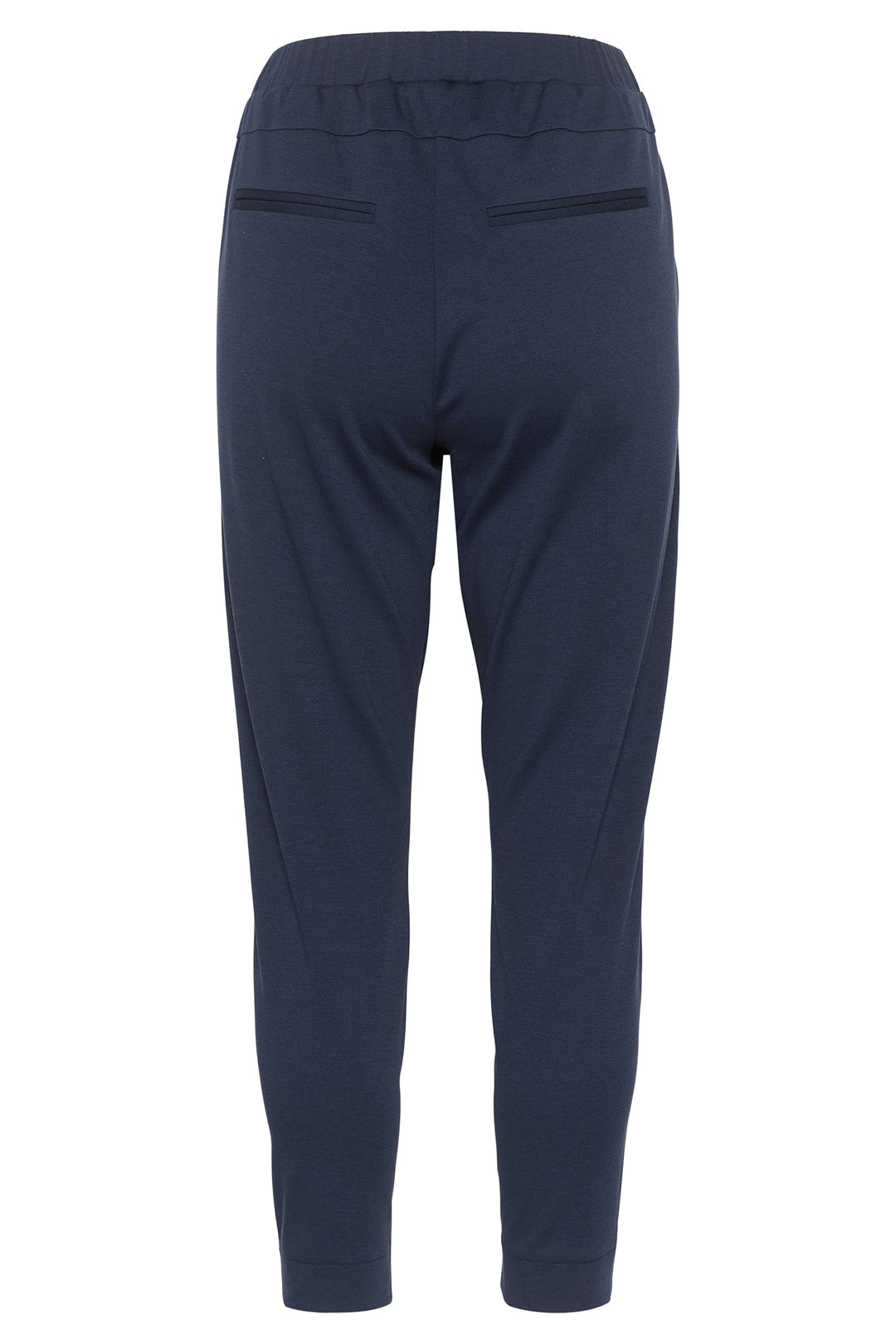 Cream Clothing CRAnett Navy Jersey Cropped Trousers 10604411 193923 - Experience Boutique