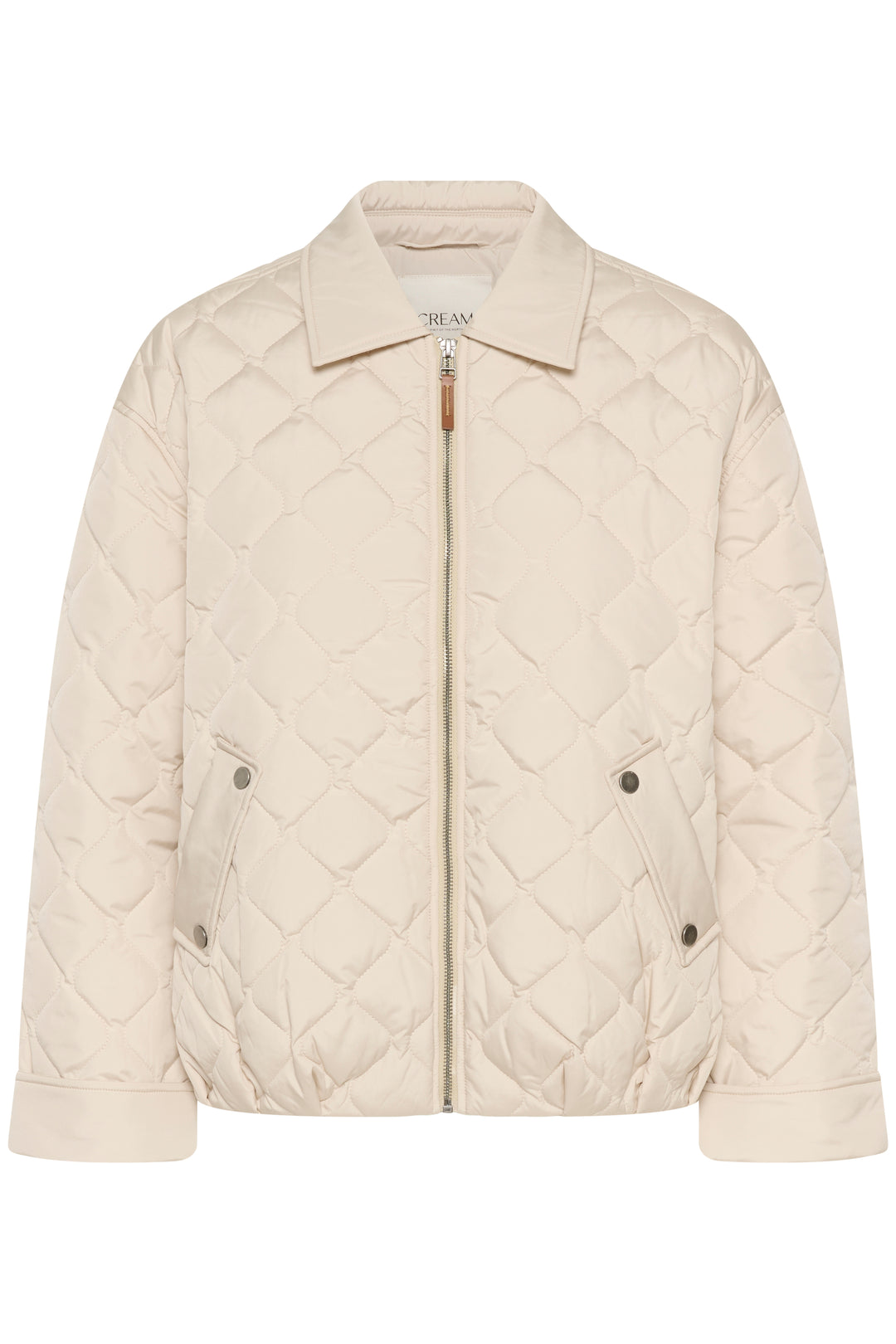 Cream Clothing CRArwen Oatmeal Beige Short Jacket 10614600 130401