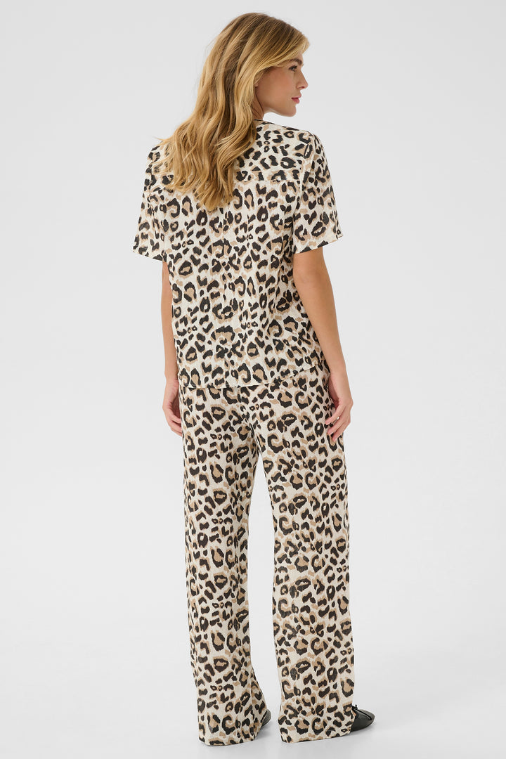 Cream Clothing CRBellis Nature Leopard Print Shirt 10611578 107352 - Experience Boutique