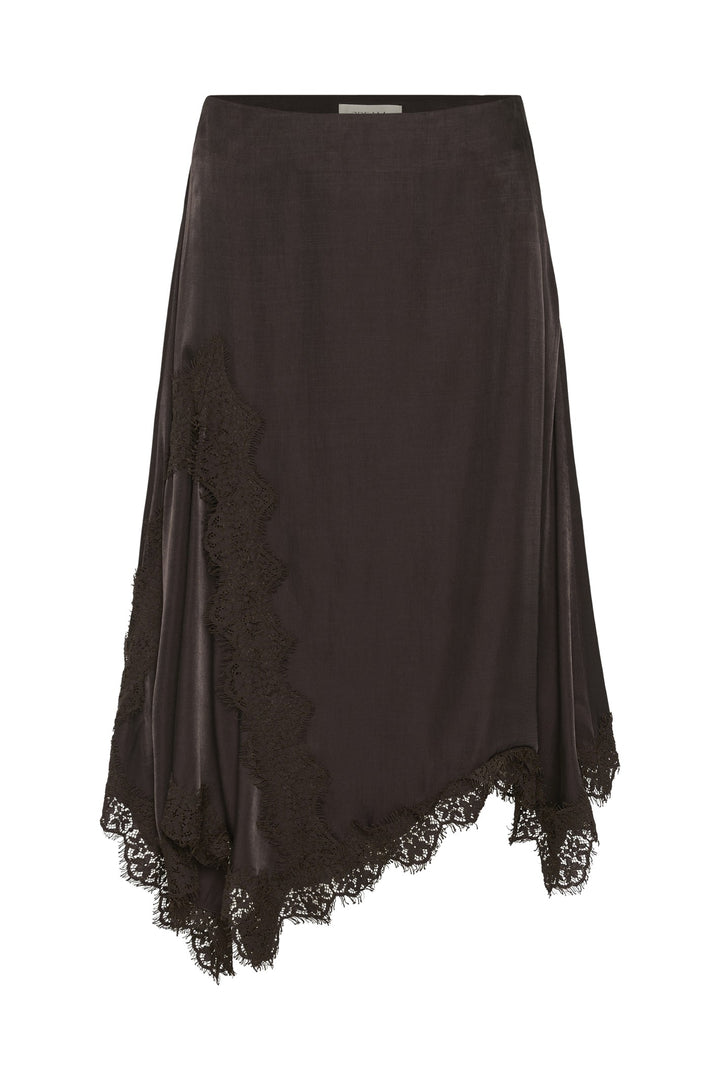 Cream CRConfir Java Brown Skirt, front packshot