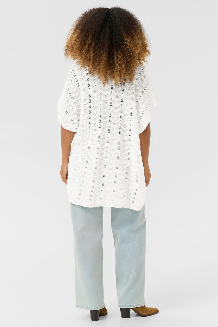 Cream Clothing CRDamo Marshmallow Knit Cardigan 10613381 114300 - Experience Boutique