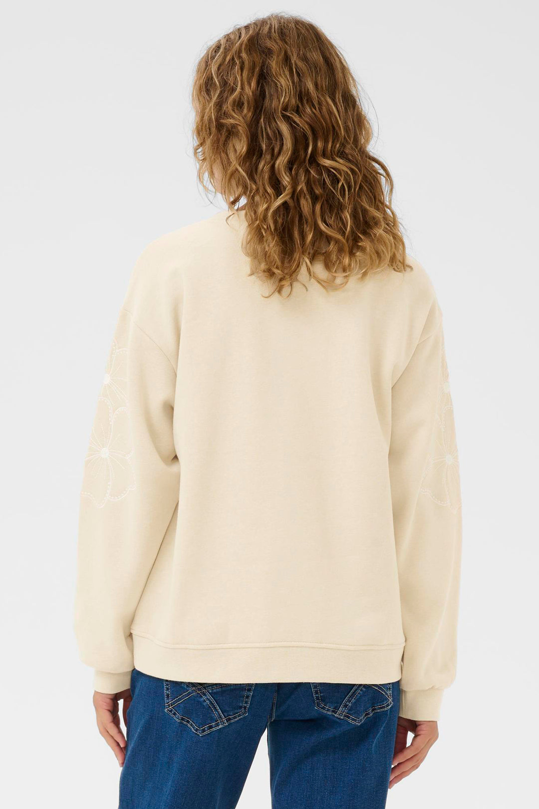 Cream Clothing CRDaria Oatmeal Beige Sweatshirt 10614496 130401