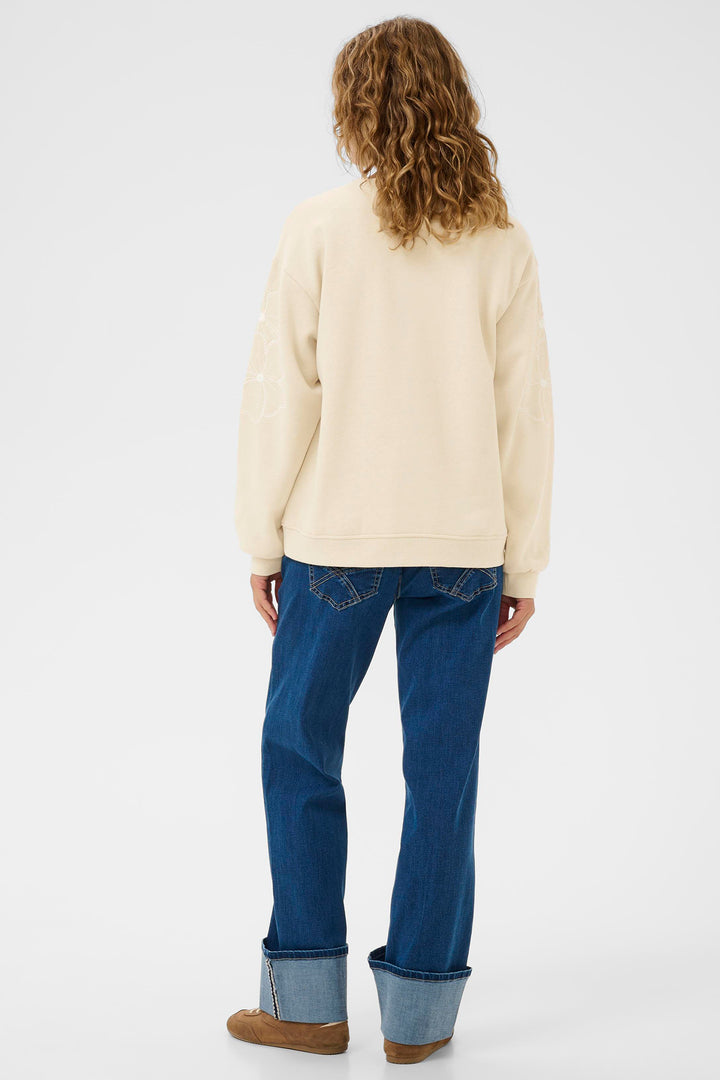 Cream Clothing CRDaria Oatmeal Beige Sweatshirt 10614496 130401
