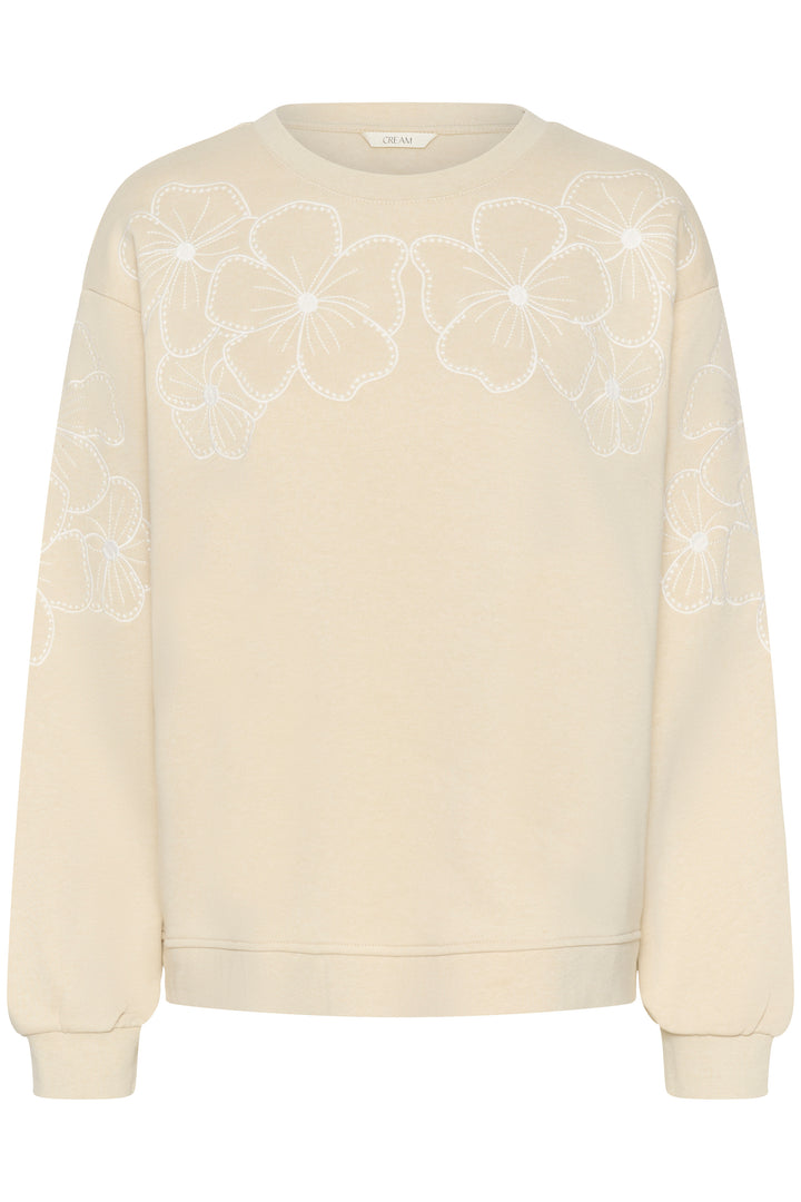 Cream Clothing CRDaria Oatmeal Beige Sweatshirt 10614496 130401
