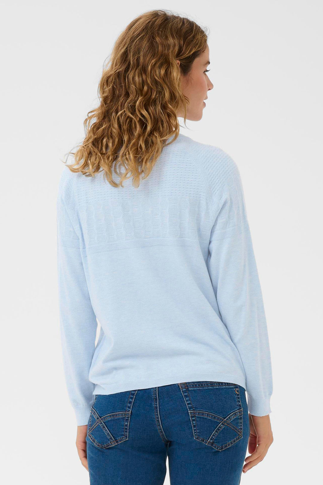 Cream Clothing CRDela Cashmere Blue Cardigan 10614546 1441151