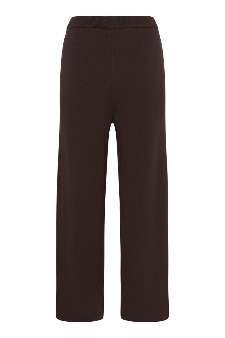 Cream CRDela Java Brown Trousers, back packshot