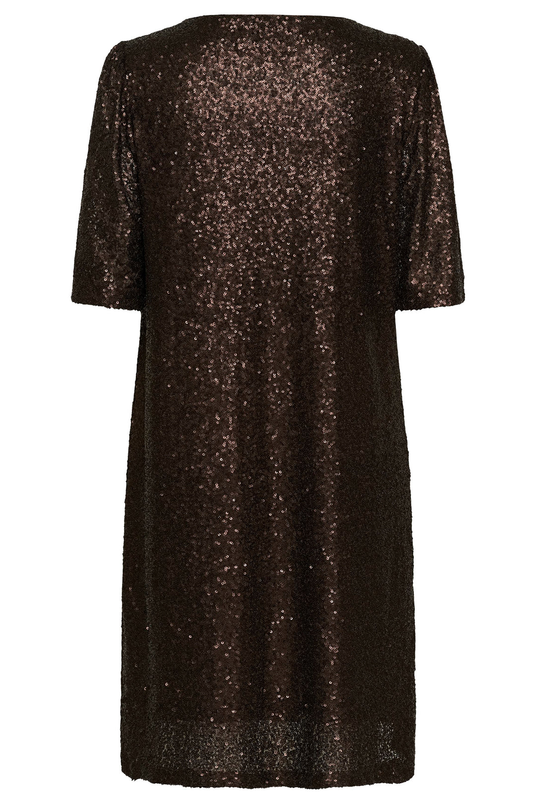Cream Clothing CRDiddi Java Brown Sequin Dress 10614506 191016