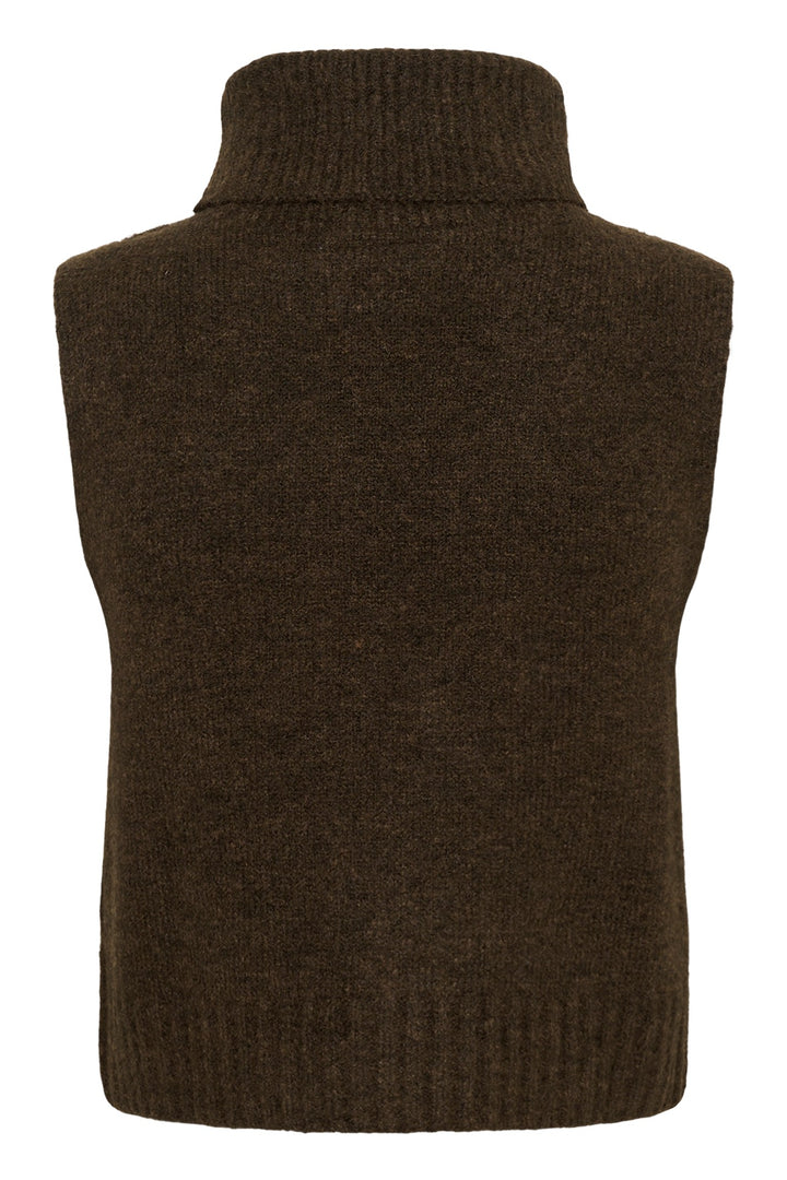 Cream Clothing CRElsie java brown jumper, back packshot