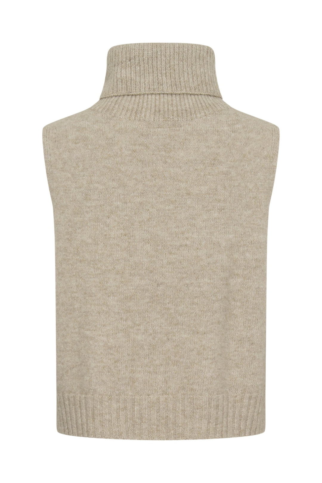 Cream CRElsie Light Brown Lentil Melange Jumper, back packshot