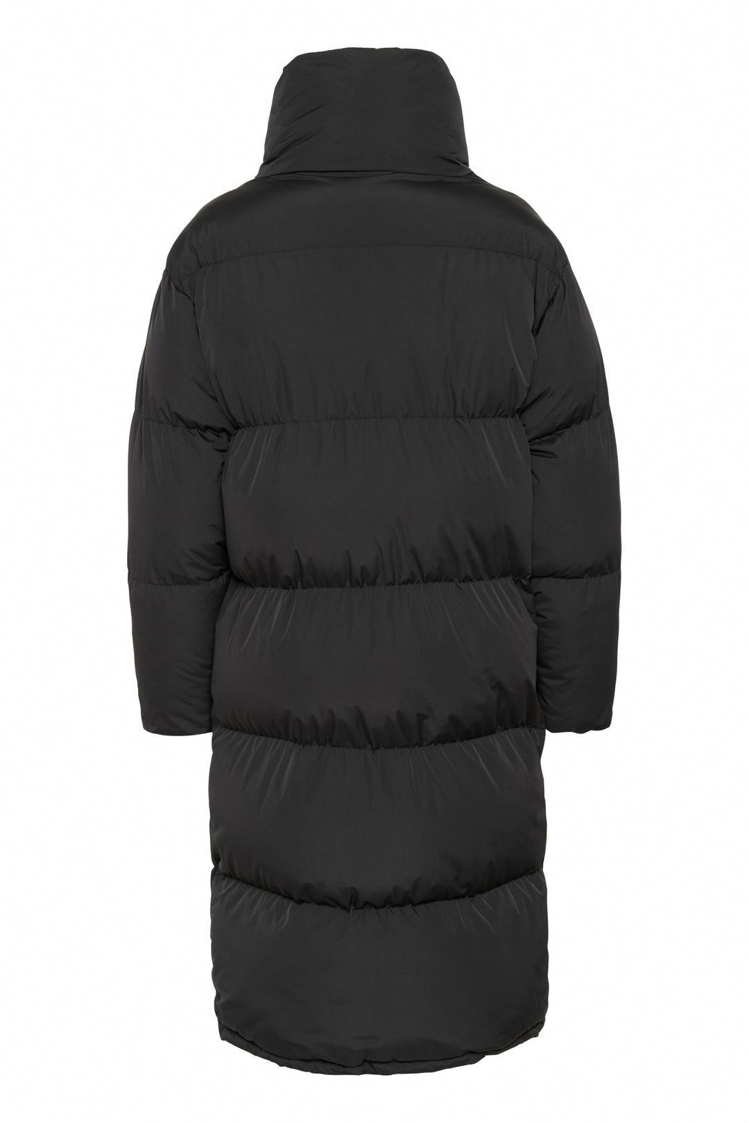 Cream Clothing CRFrona Pitch Black Longline Padded Coat