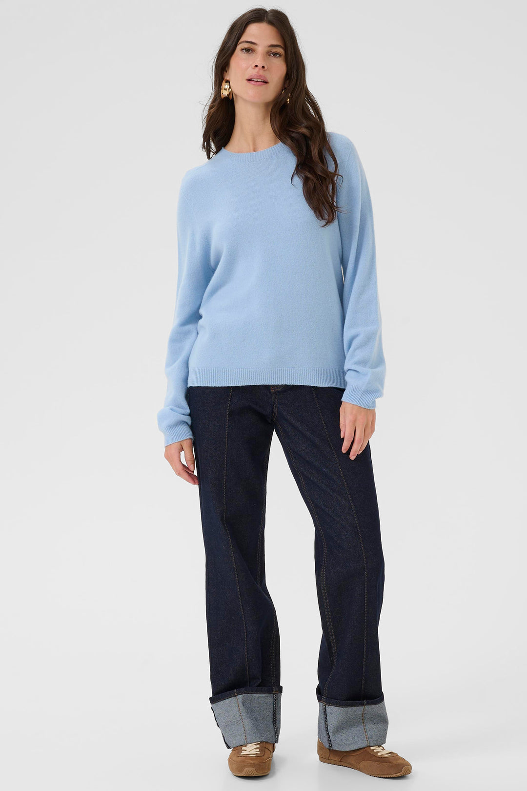 Cream Clothing CRMela Dark Cashmere Blue Jumper 10614483 109140
