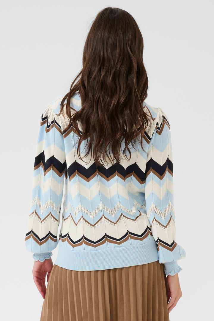 Cream Clothing CRNetes Cashmere Blue Jumper 10614557 108833