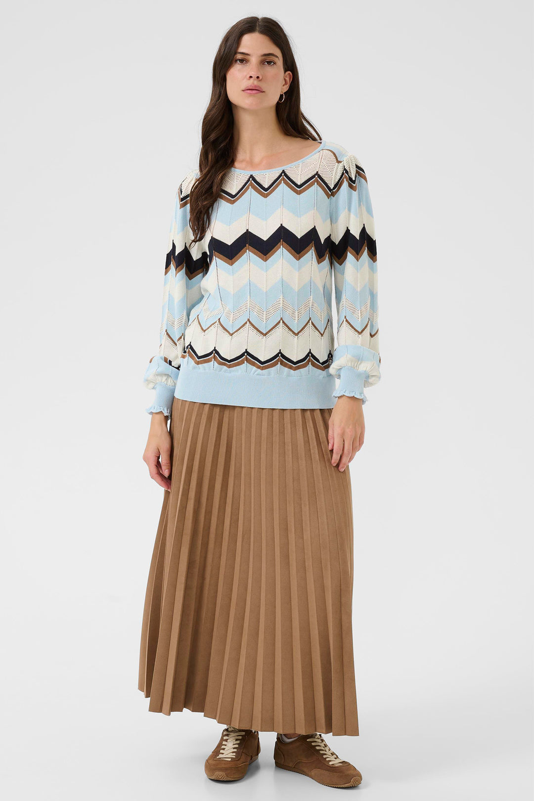 Cream Clothing CRNetes Cashmere Blue Jumper 10614557 108833