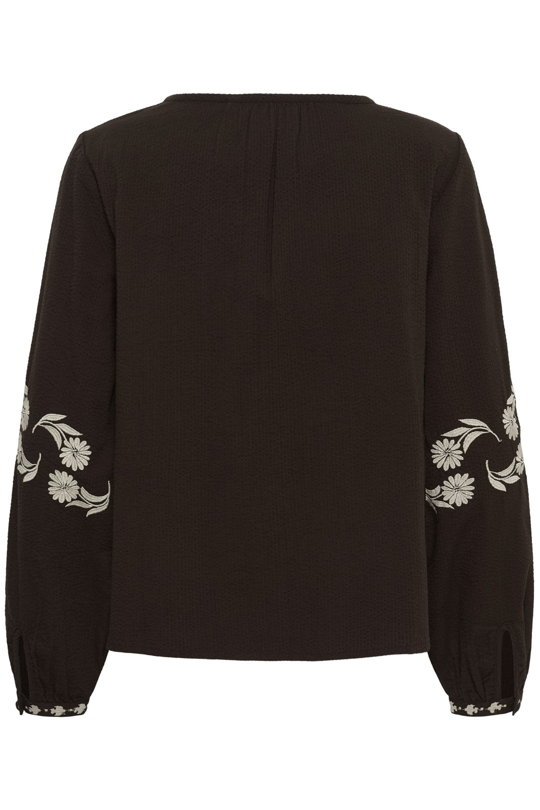 Cream CRPatulie Java Brown Blouse, back packshot