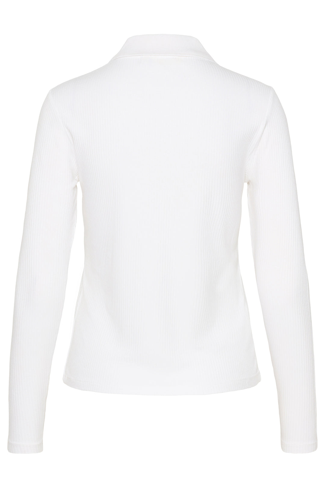 Cream Clothing CRRibba Snow White Zip Neck Top 10614702 110602