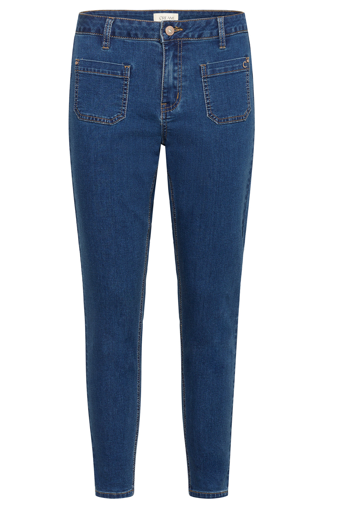 Cream Clothing CRSanny Portland Blue Denim Sorya Baiily Fit 7/8 Jeans 10614534 104682