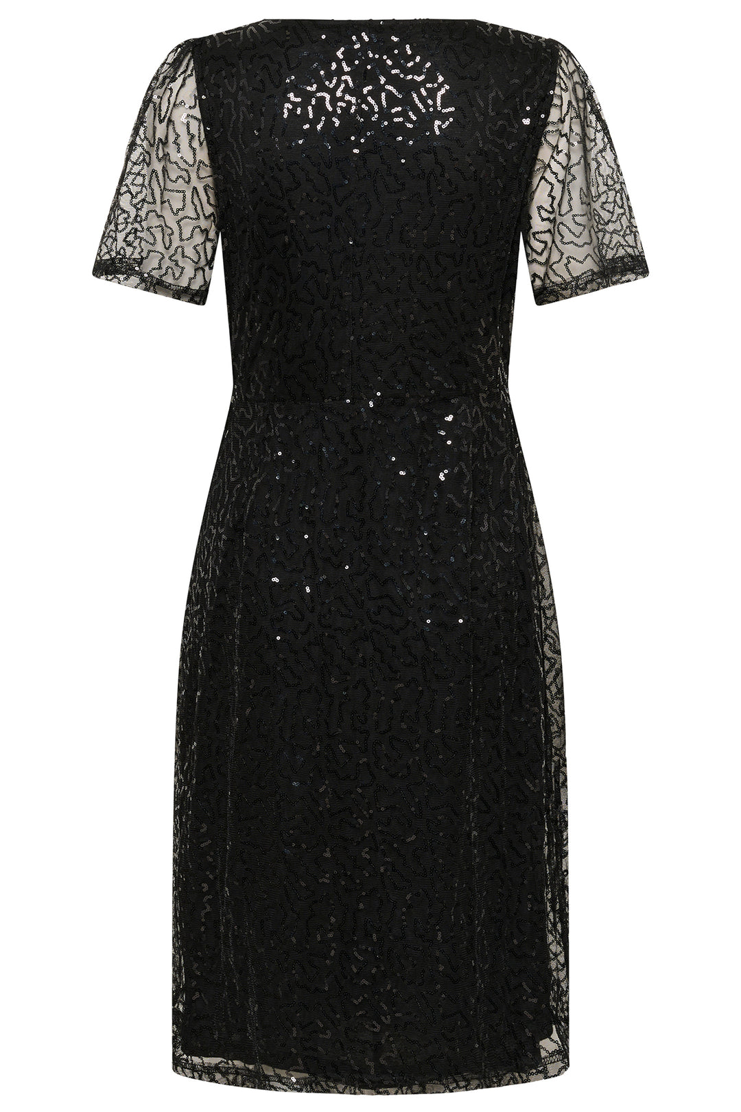 Cream Clothing CRShima Pitch Black Sequin Dress 10614645 100120