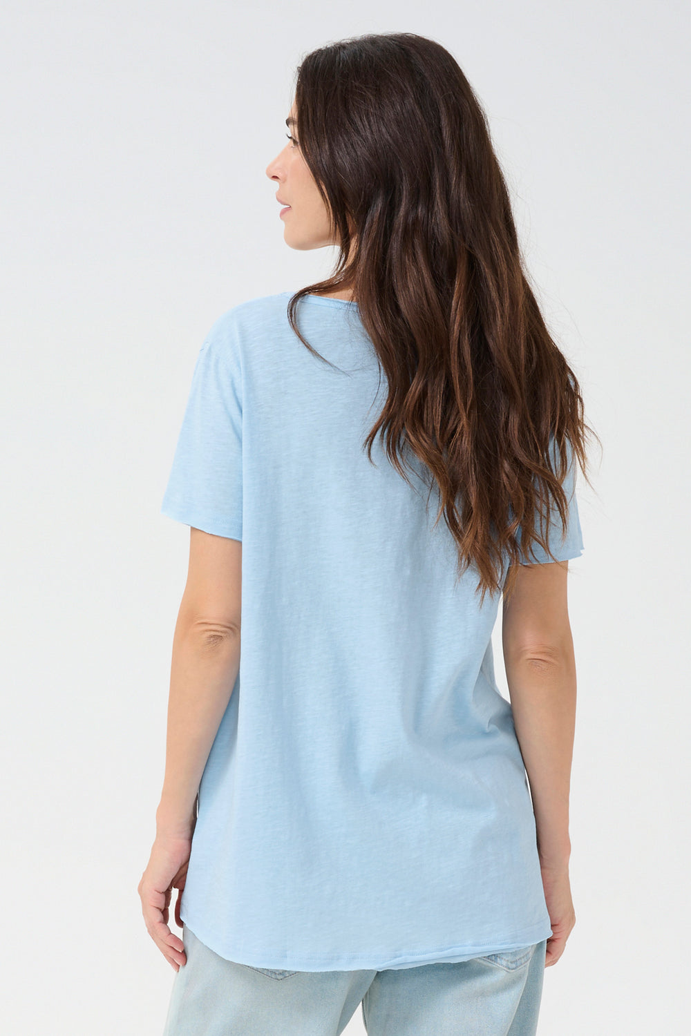 Cream Clothing CRSina Clear Sky Blue T-Shirt 10612207 144123 - Experience Boutique
