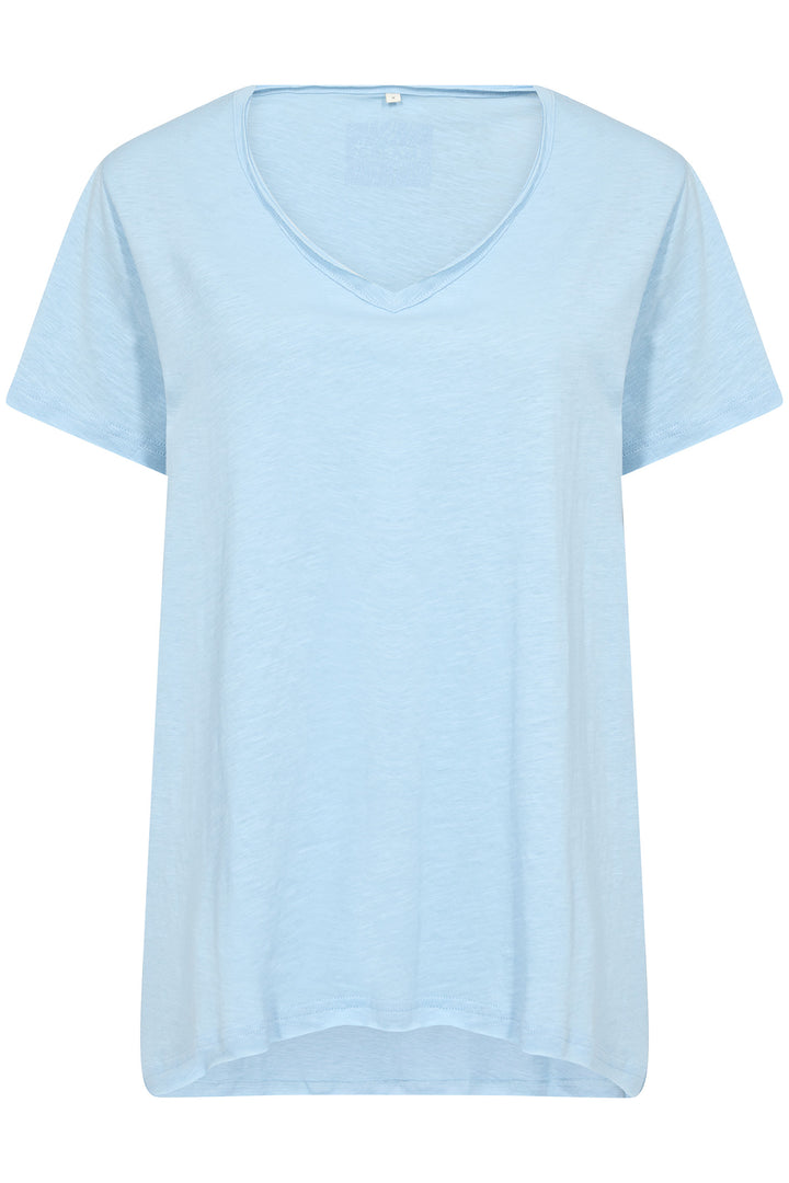 Cream Clothing CRSina Clear Sky Blue T-Shirt 10612207 144123 - Experience Boutique