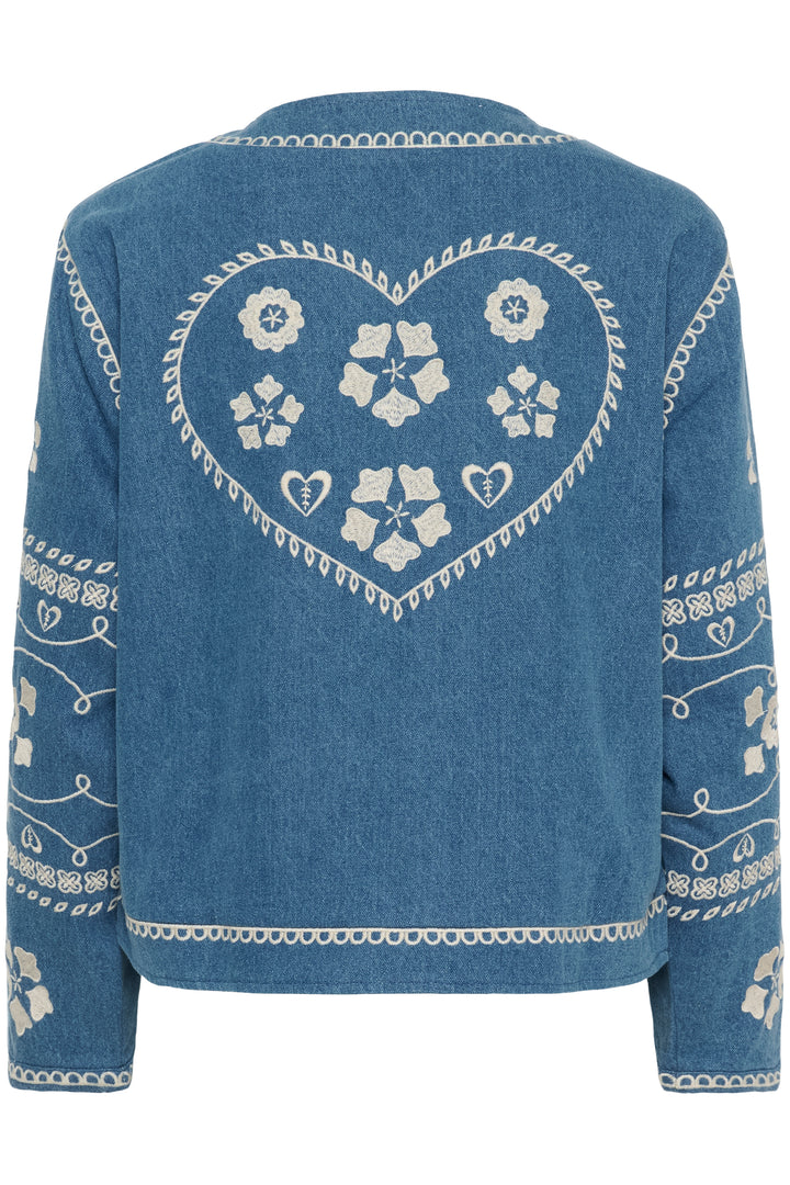 Cream Clothing CRTannie Portland Blue Denim Jacket 10614559 104682