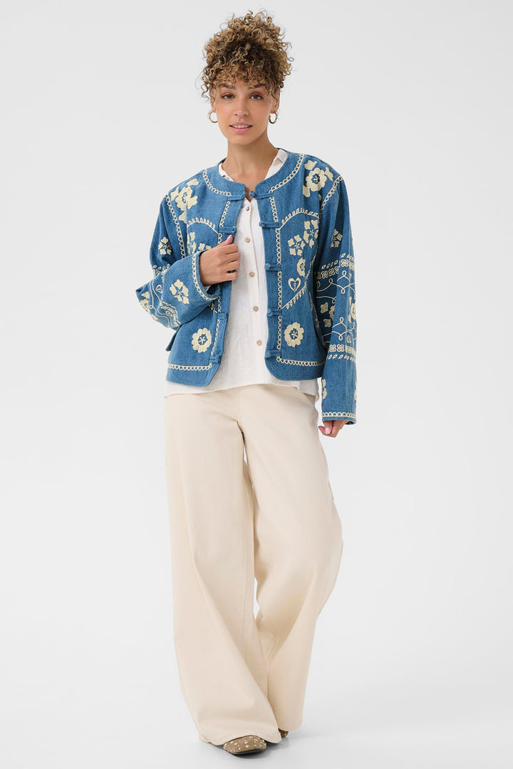 Cream Clothing CRTannie Portland Blue Denim Jacket 10614559 104682