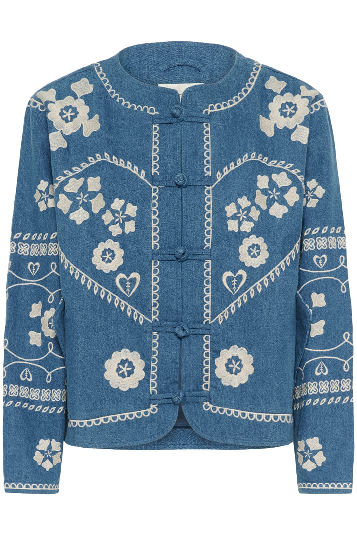 Cream Clothing CRTannie Portland Blue Denim Jacket 10614559 104682