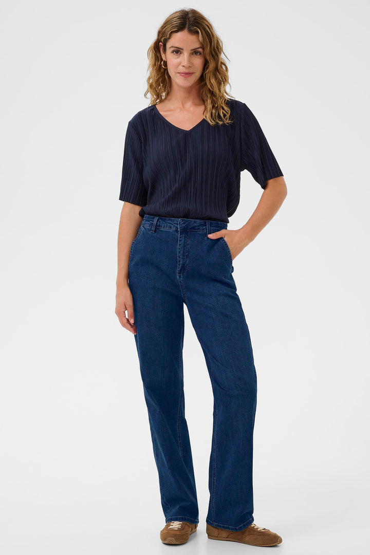 Cream Clothing CRVisti Oakland Mid Straight Leg Denim Jeans 10613942 108742