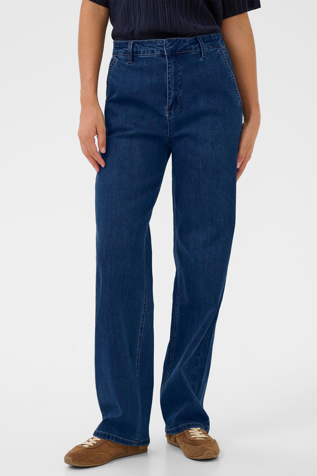 Cream Clothing CRVisti Oakland Mid Straight Leg Denim Jeans 10613942 108742