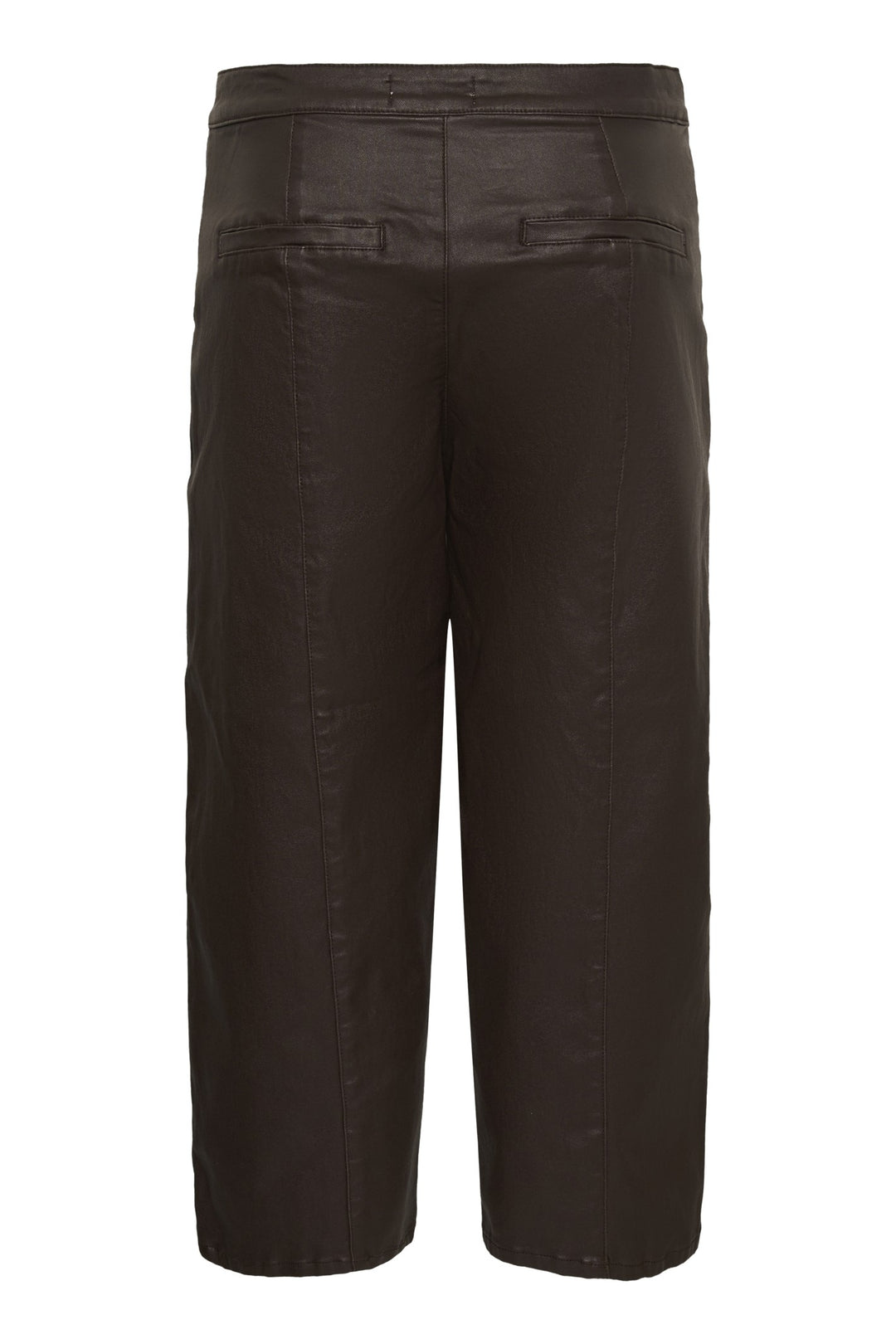 Cream CRWinni Java Brown Ankle Trousers, back packshot