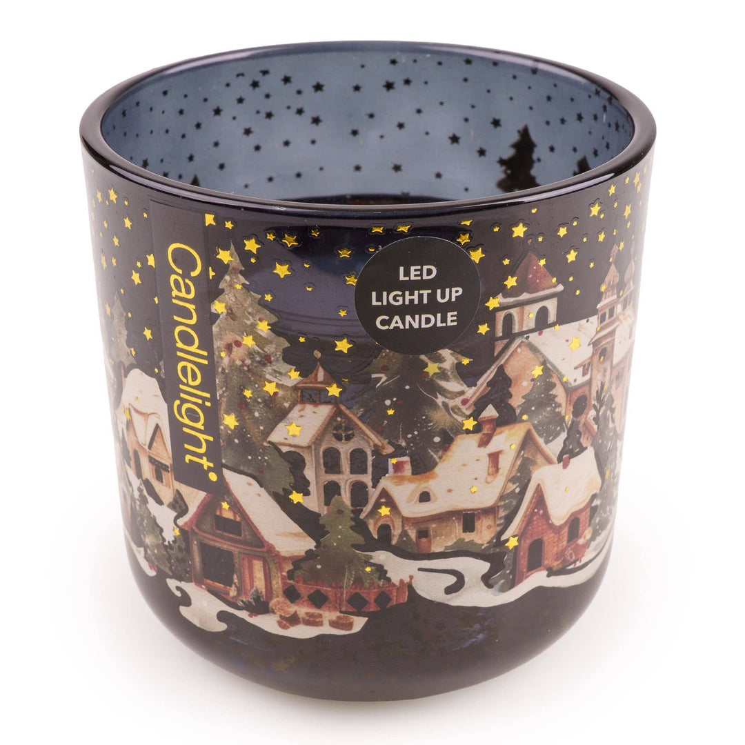 LED Candle - Starlit Night Sky