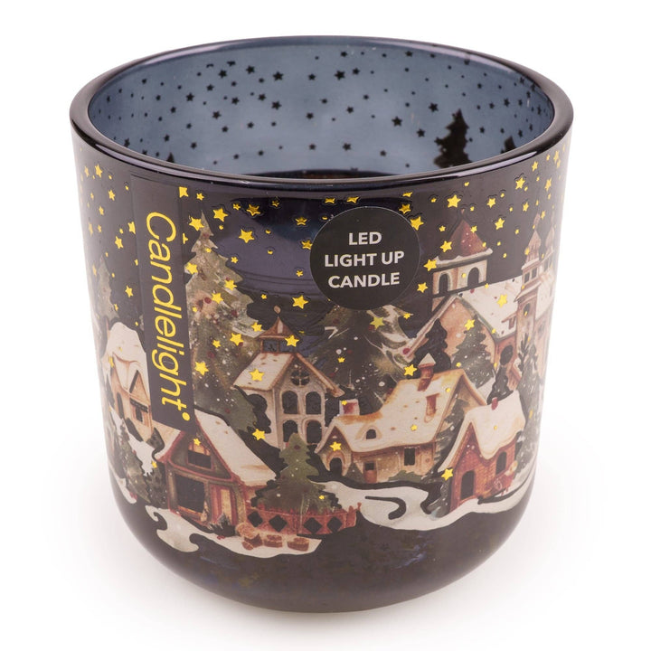 LED Candle - Starlit Night Sky