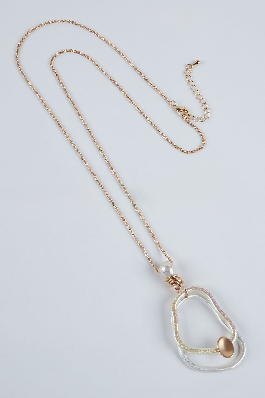 Dante NL48665 Gold Loop Drop Necklace - Experience Boutique