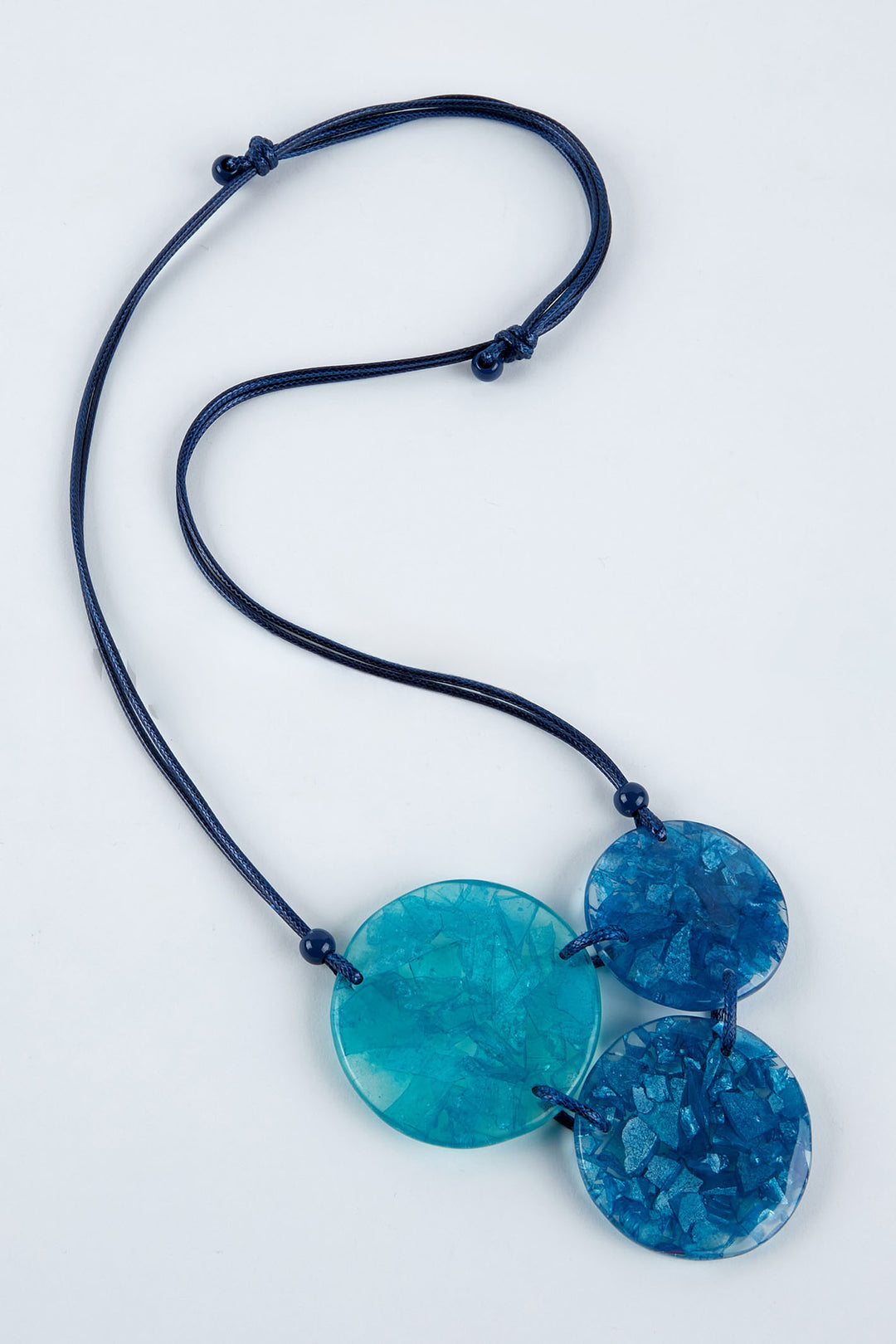 Dante NL70740 Blue Crystal Stone Necklace - Experience Boutique