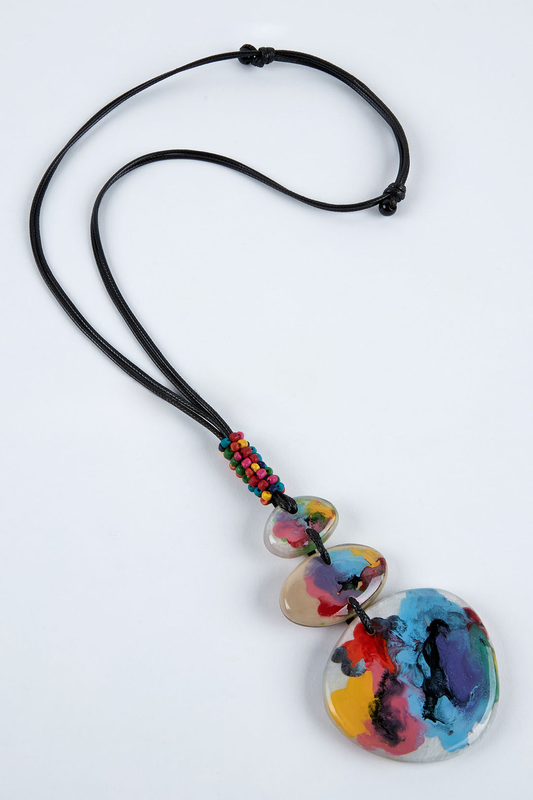 Dante NL70745 Multi Coloured Drop Necklace - Experience Boutique