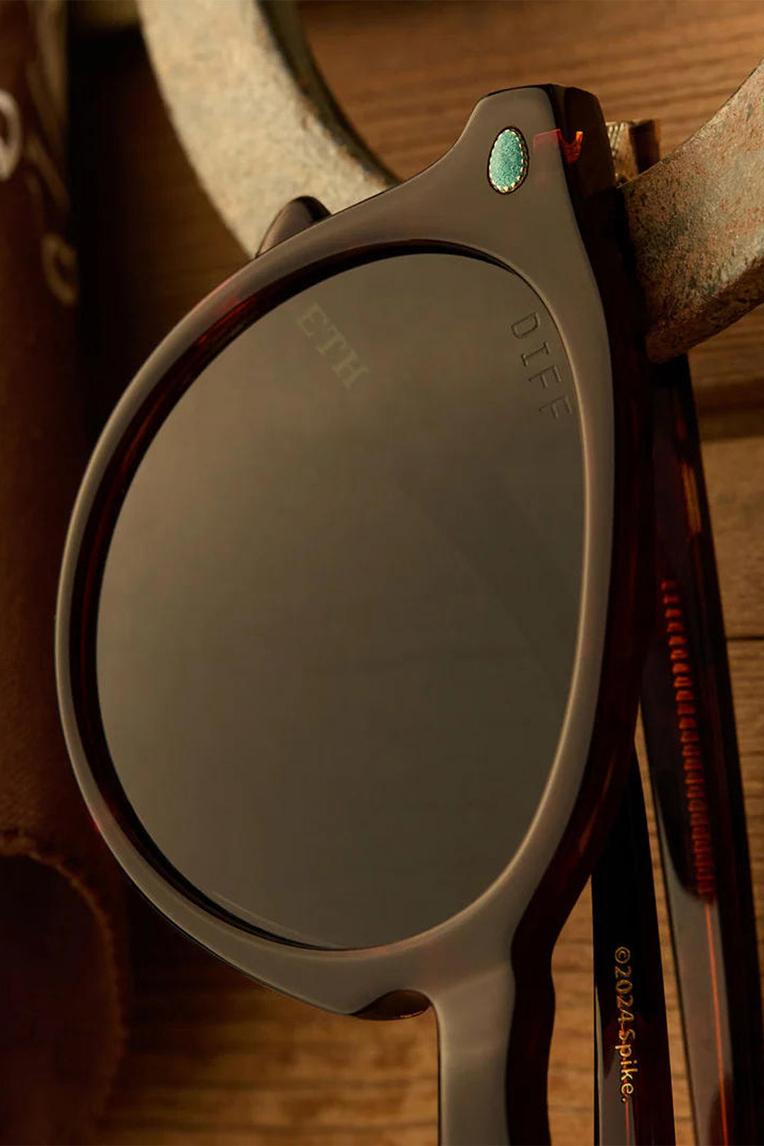 Diff Beth Warm Sequoia Brown Polarised Sunglasses