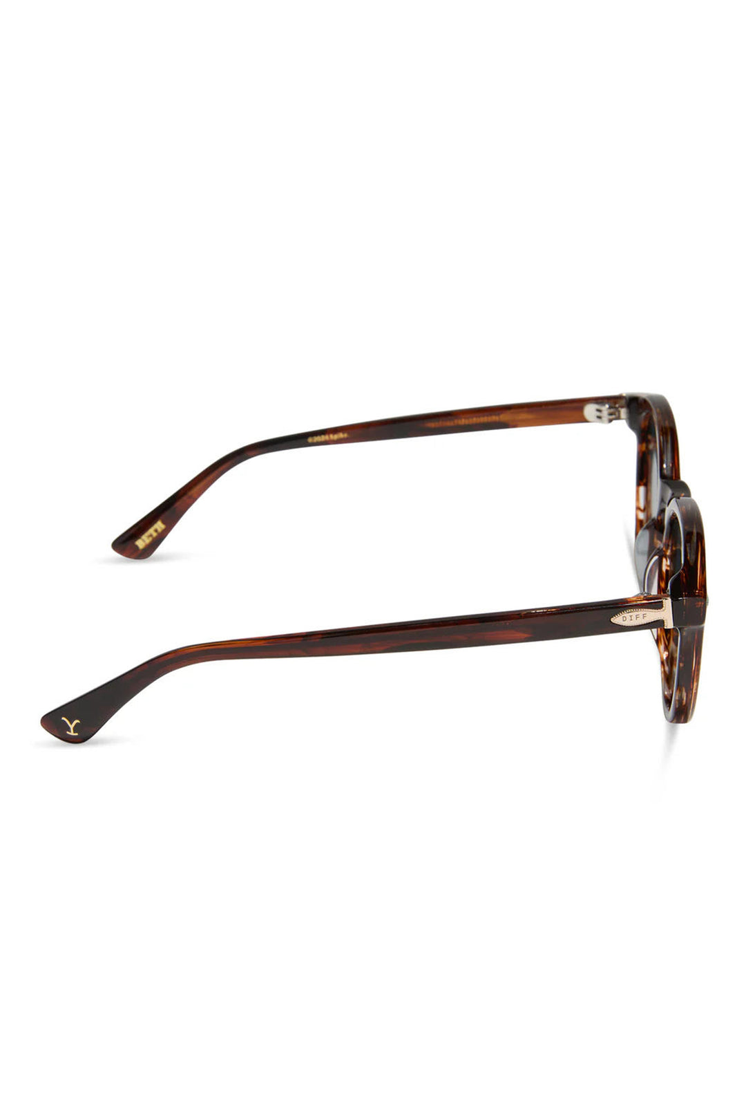 Diff Beth Warm Sequoia Brown Polarised Sunglasses