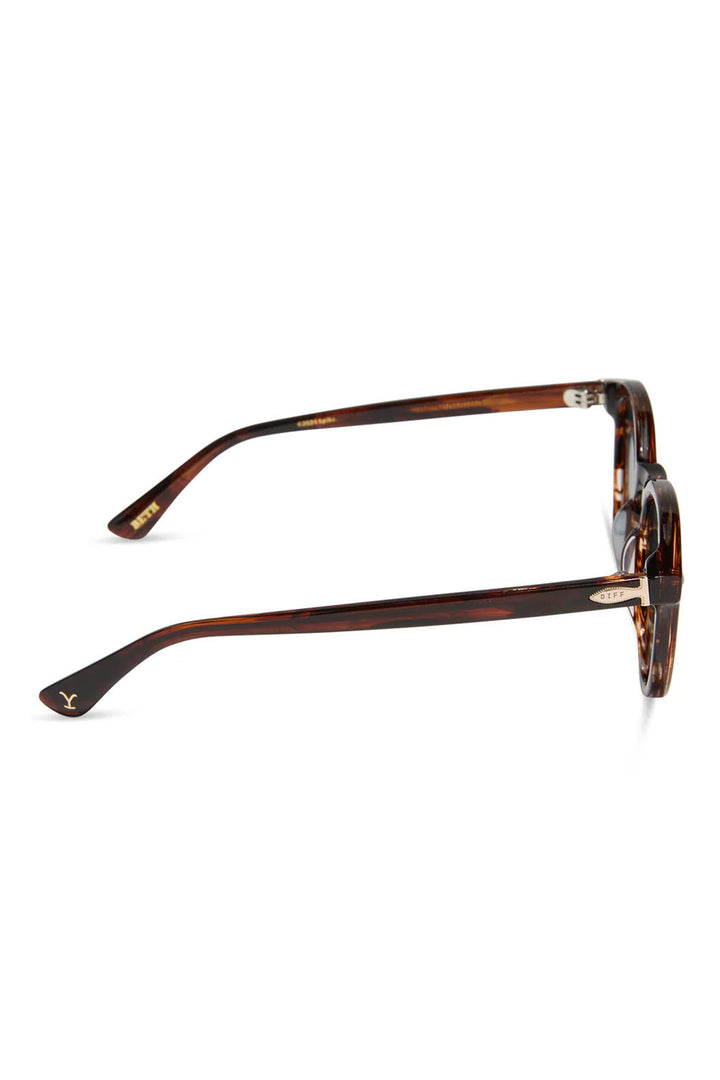 Diff Beth Warm Sequoia Brown Polarised Sunglasses