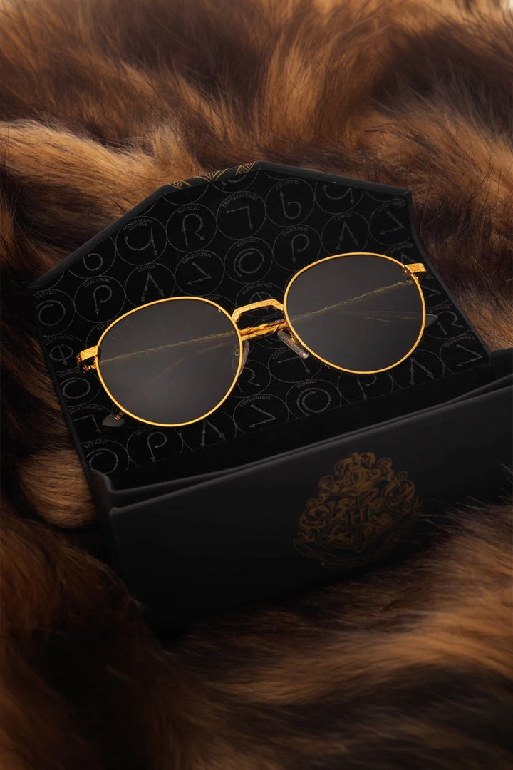 Diff Hermione Granger Gold Grey Scratch Resistant Sunglasses