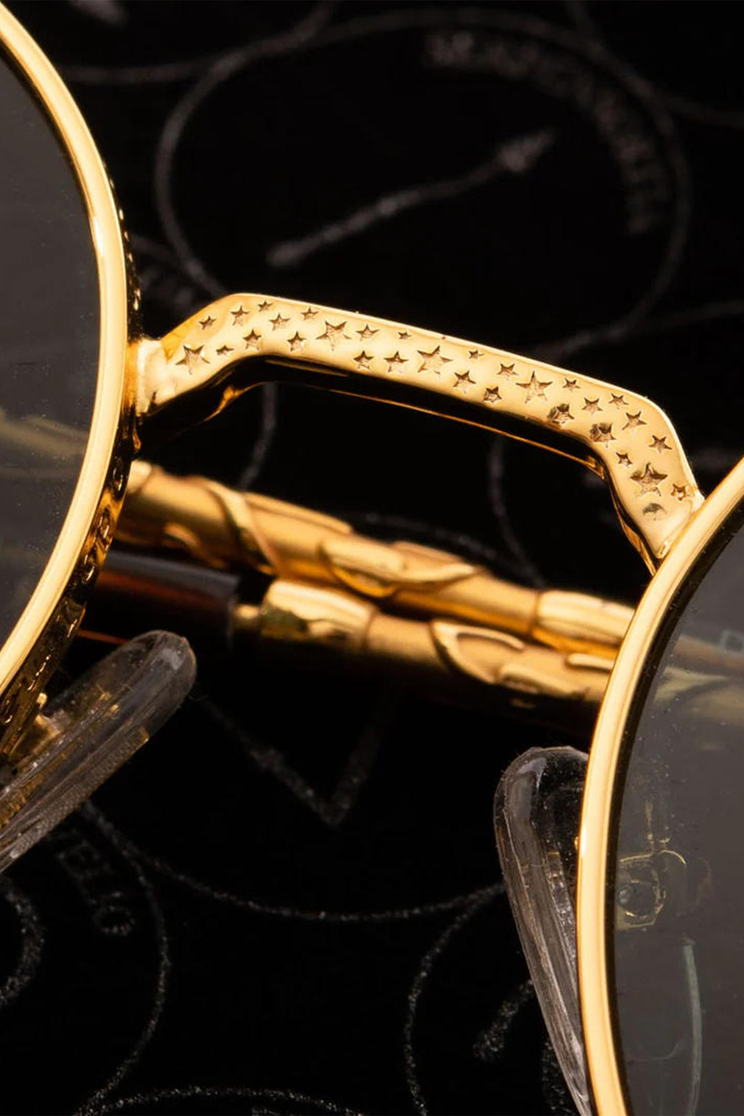 Diff Hermione Granger Gold Grey Scratch Resistant Sunglasses