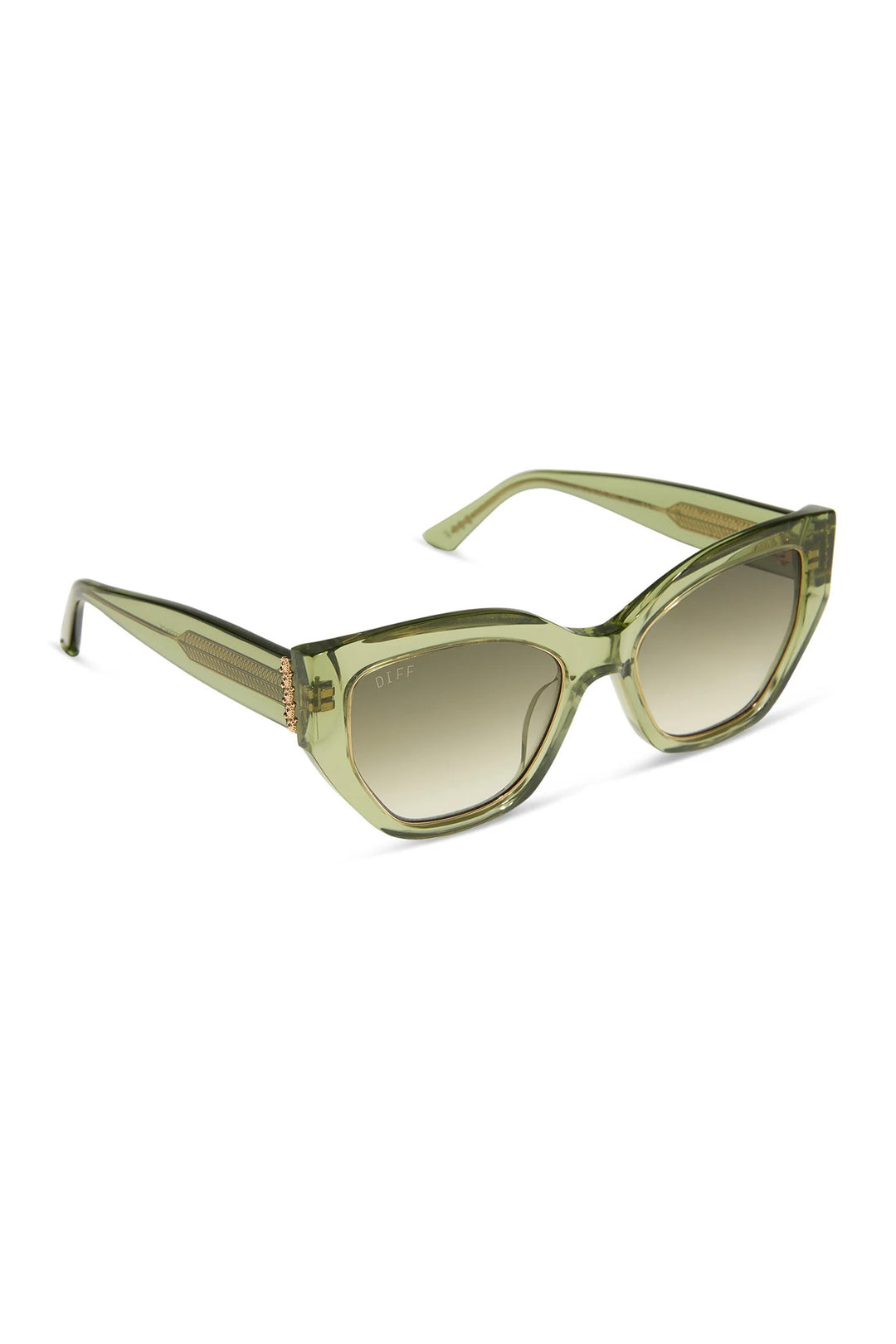 Diff The White Lotus Green Thailand Scratch-Resistant Sunglasses