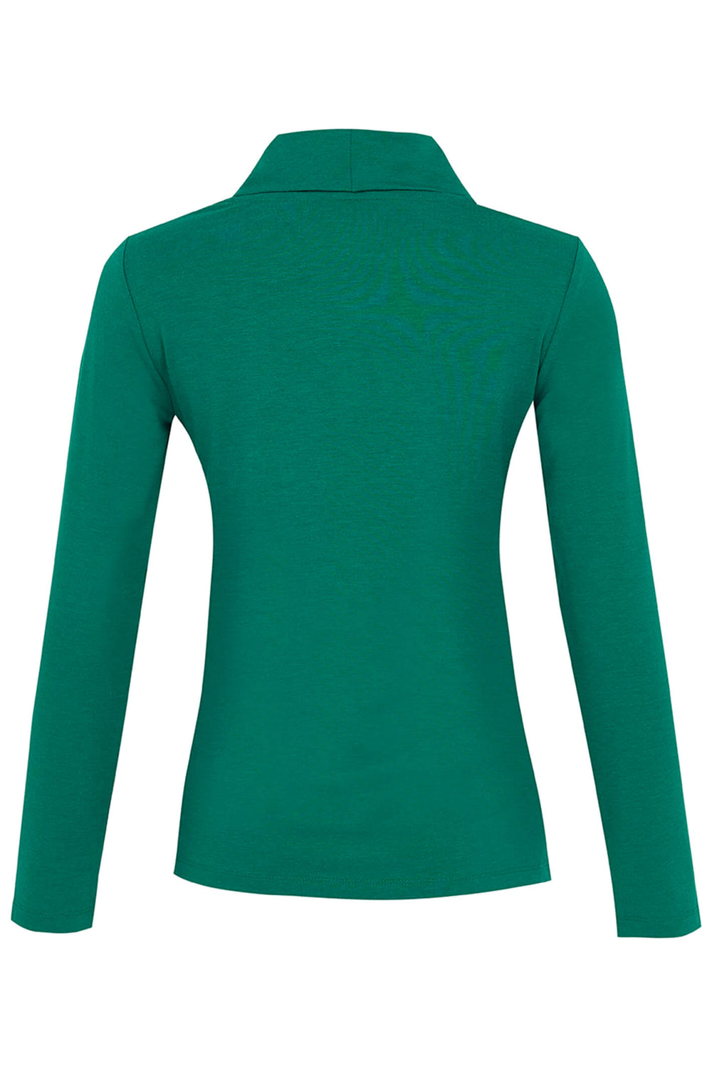 Dolcezza 73554 Jade Green Rollneck Long Sleeve T-Shirt Top - Experience Boutique