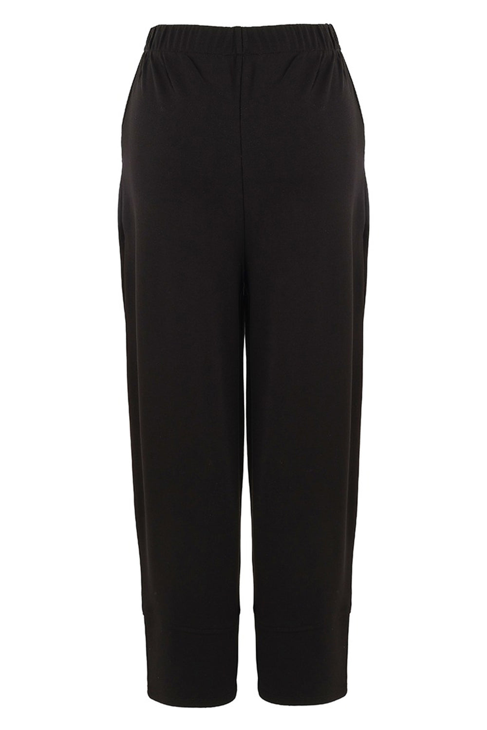 Black pants on a white background