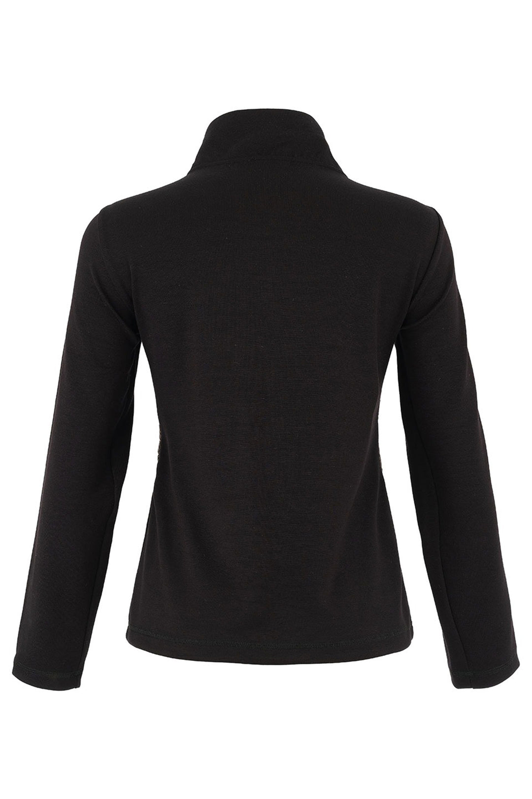 Black jacket on a white background