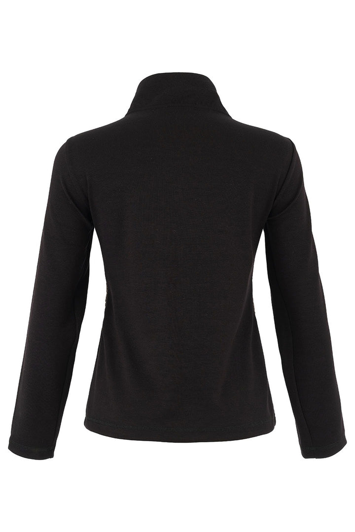 Black jacket on a white background