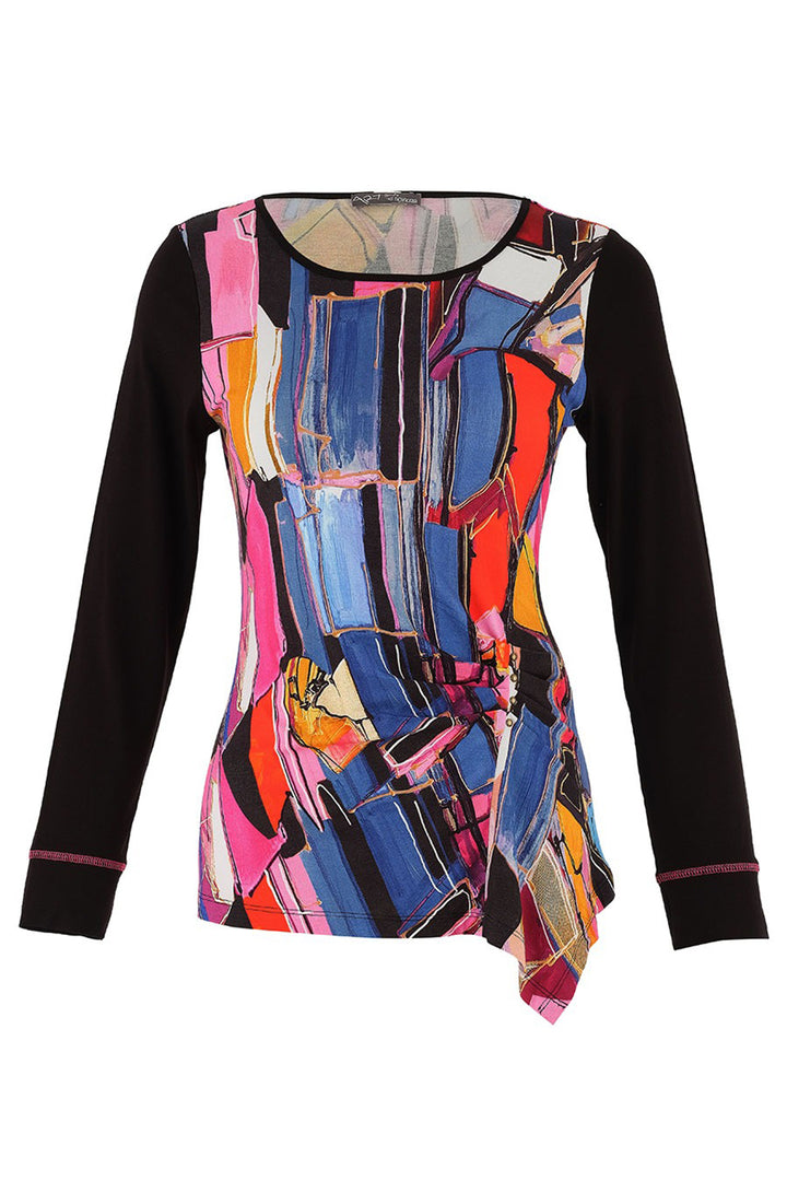 Dolcezza 75621 Lana Frey Baisti Multicolour Print Top