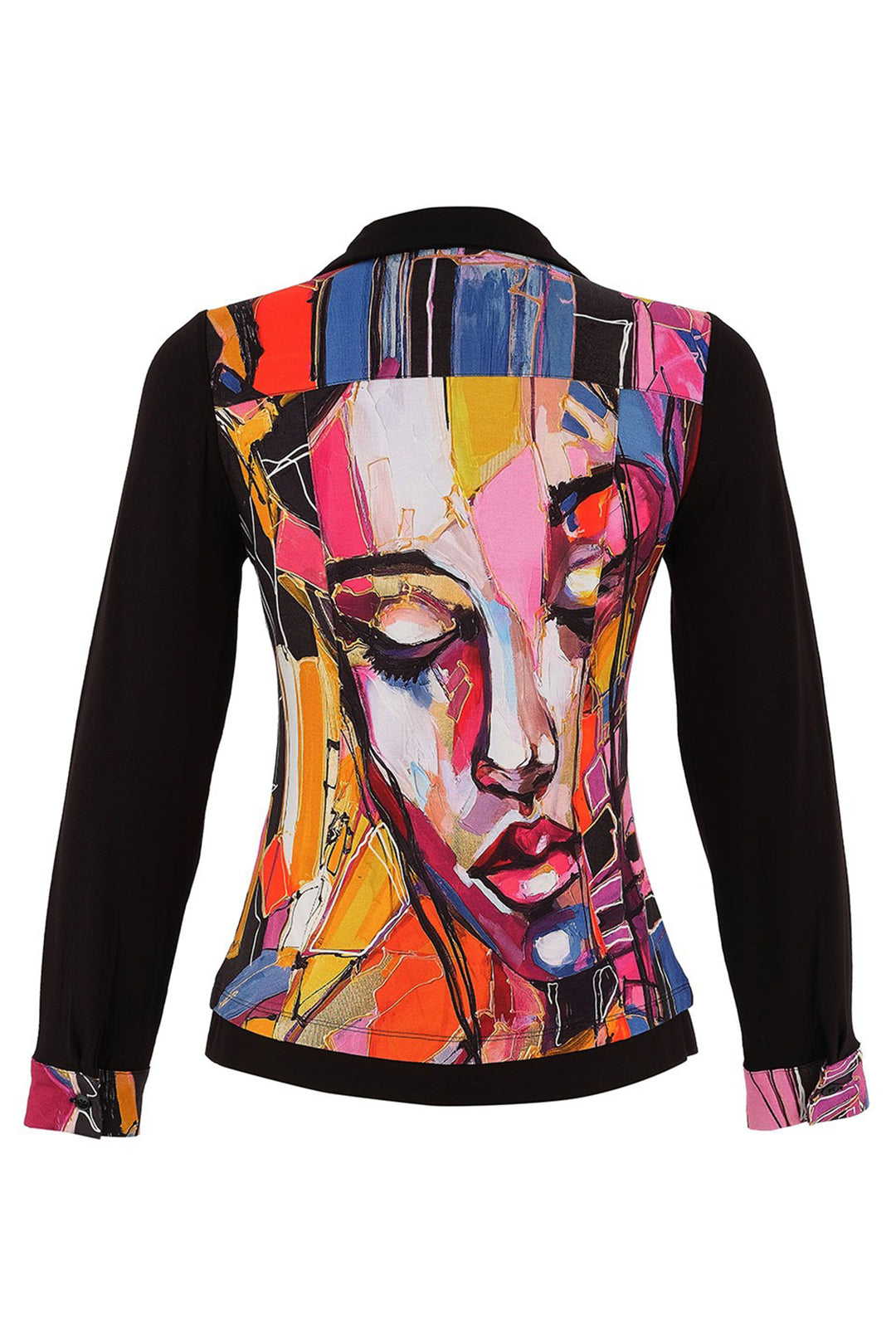 Dolcezza 75623 Lana Frey Baisti Multicolour Print Blouse