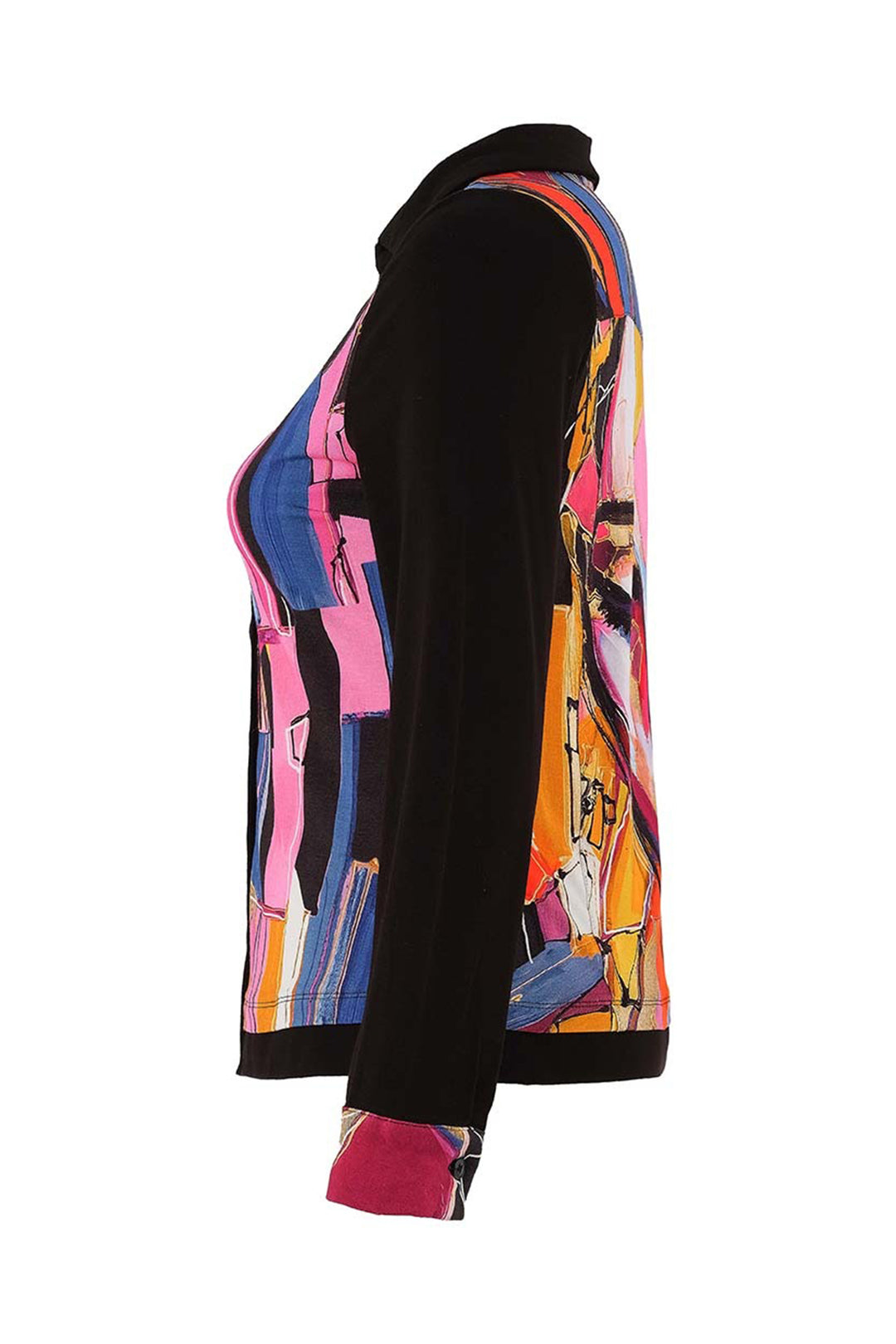 Dolcezza 75623 Lana Frey Baisti Multicolour Print Blouse